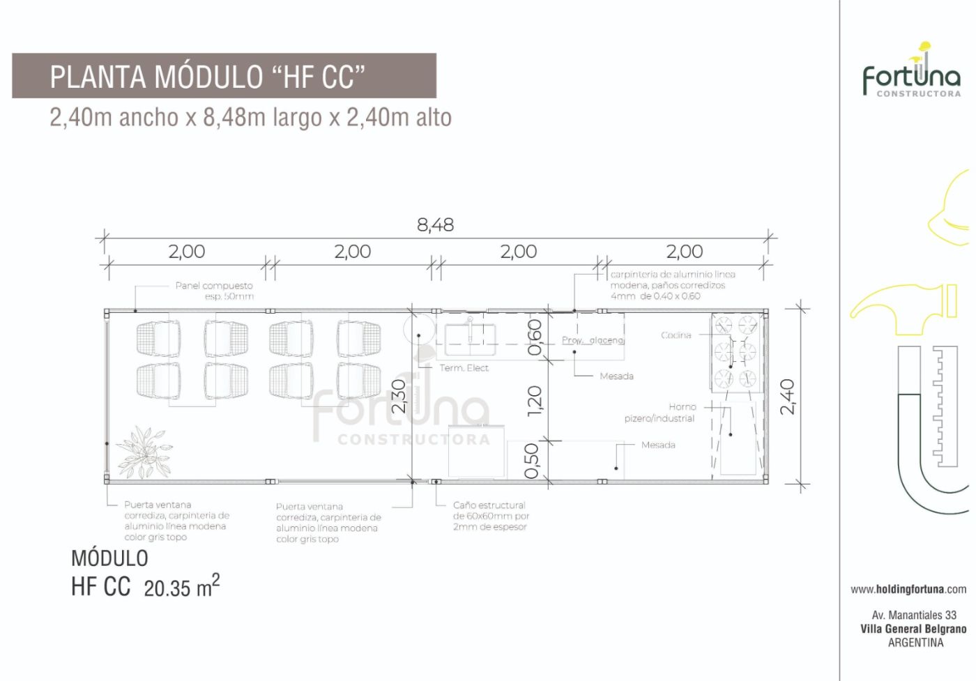 VENTA DE MODULO HABITACIONAL HF CC COCINA COMEDOR_6