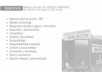 ALQUILER DE OBRADOR BO 2M X 2M