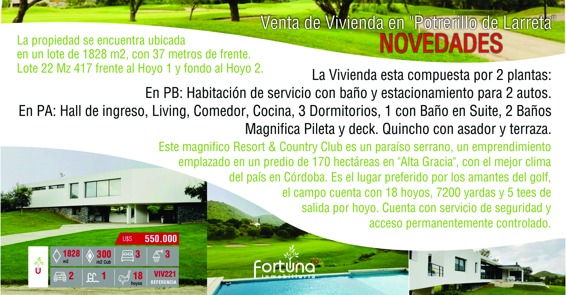 VIV221-ViviendaEnVenta-VentaDeViviendas-CasaEnVenta-PotrerilloDeLarreta-FortunaInmobiliaria-ValleDeCalamuchita-Inmobiliaria